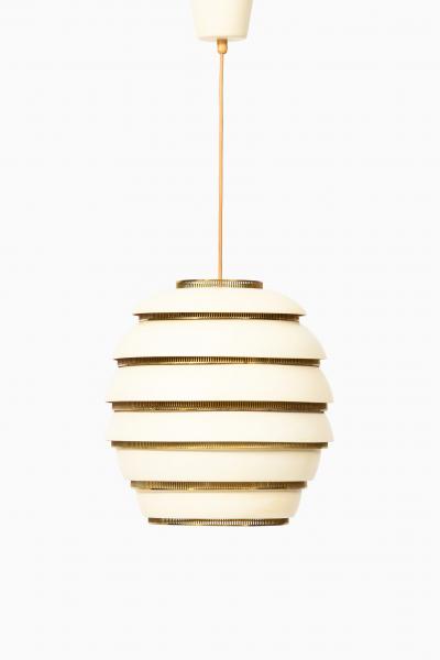 Alvar Aalto Ceiling Lamp Model No A332 Produced by Valaistusty 