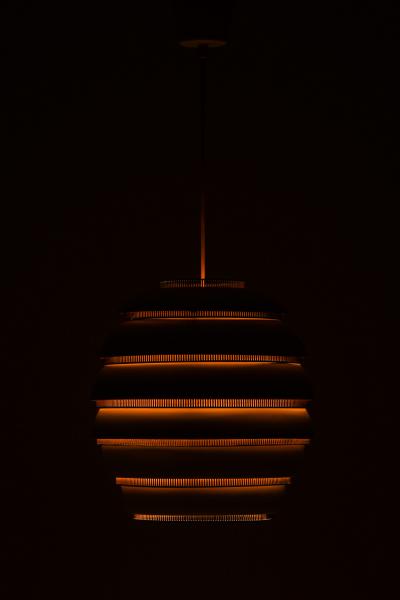 Alvar Aalto Ceiling Lamp Model No A332 Produced by Valaistusty 