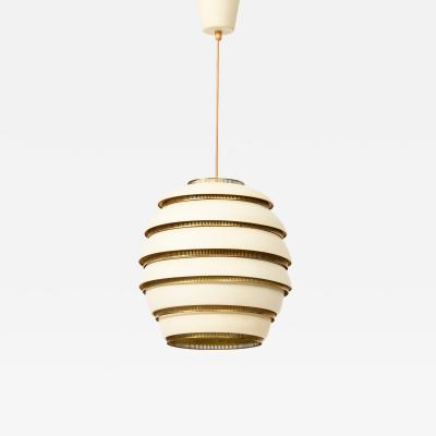 Alvar Aalto Ceiling Lamp Model No A332 Produced by Valaistusty 