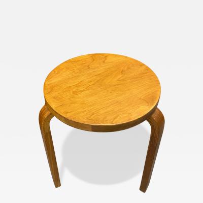 Alvar Aalto Iconic Alvar Aalto 3 legged Stool Model 60 In Birch Artek 1950s