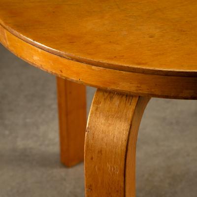 Alvar Aalto Model 70 side table by Alvar Aalto Finland 1940s