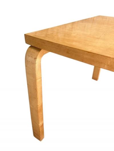 Alvar Aalto Model 83 Birch Dining Table Finland 1930