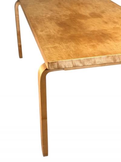 Alvar Aalto Model 83 Birch Dining Table Finland 1930