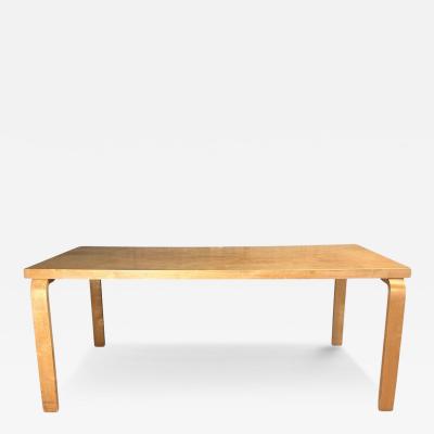 Alvar Aalto Model 83 Birch Dining Table Finland 1930