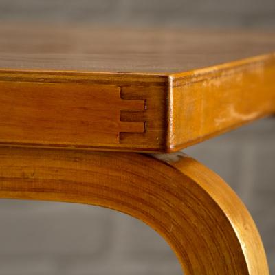 Alvar Aalto Model 88 Side Table in Karelian Birch by Alvar Aalto Finland 1930s