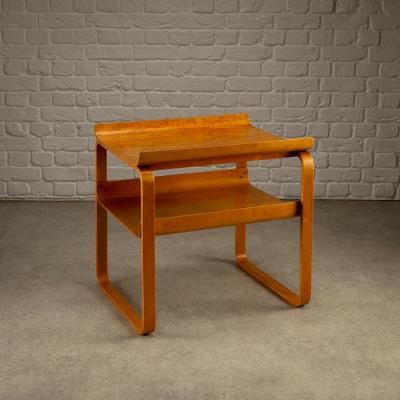 Alvar Aalto Model 915 Table in Karelian Birch by Alvar Aalto Finland 1930s