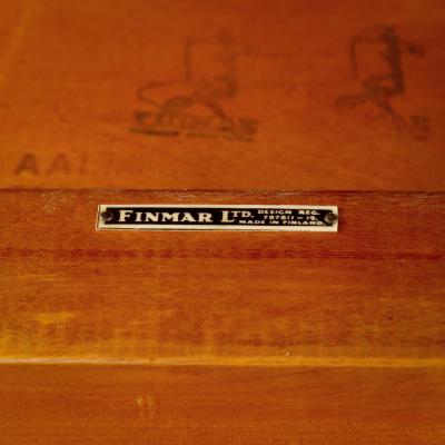 Alvar Aalto Model 915 Table in Karelian Birch by Alvar Aalto Finland 1930s