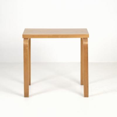 Alvar Aalto Rare Alvar Aalto Side Table Model 86 in Elm Artek 1940s