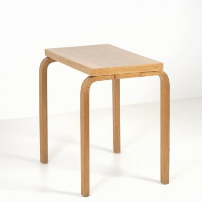 Alvar Aalto Rare Alvar Aalto Side Table Model 86 in Elm Artek 1940s