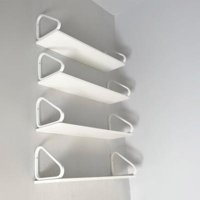 Alvar Aalto Set of Four Mid Century 112B Shelves by Alvar Aalto in White Birch Artek 1960s