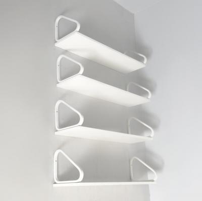 Alvar Aalto Set of Four Mid Century 112B Shelves by Alvar Aalto in White Birch Artek 1960s