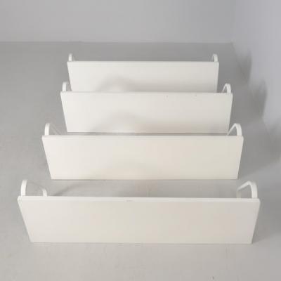 Alvar Aalto Set of Four Mid Century 112B Shelves by Alvar Aalto in White Birch Artek 1960s