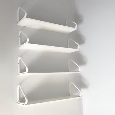 Alvar Aalto Set of Four Mid Century 112B Shelves by Alvar Aalto in White Birch Artek 1960s