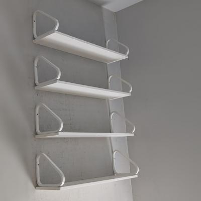 Alvar Aalto Set of Four Mid Century 112B Shelves by Alvar Aalto in White Birch Artek 1960s
