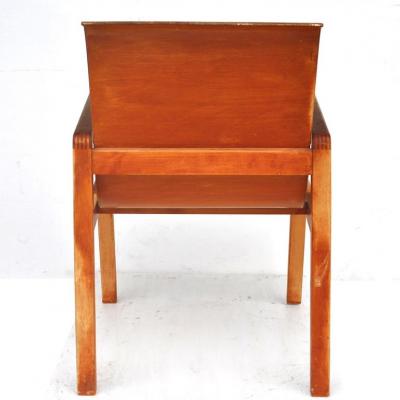 Alvar Aalto Vintage Pair Hallway 403 Chairs by Alvar Aalto