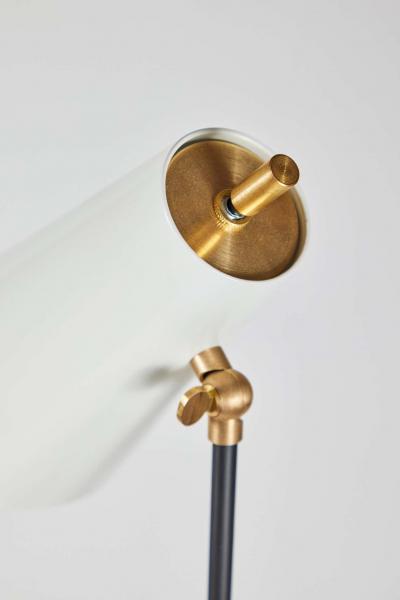Alvaro Benitez Lucy Floor Lamp in Brass and Metal by Alvaro Benitez