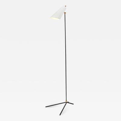 Alvaro Benitez Lucy Floor Lamp in Brass and Metal by Alvaro Benitez