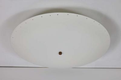 Alvaro Benitez Nena Perforated Dome Ceiling Lamp by Alvaro Benitez