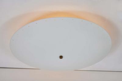 Alvaro Benitez Nena Perforated Dome Ceiling Lamp by Alvaro Benitez