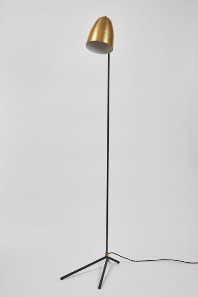 Alvaro Benitez ORO Brass and Metal Floor Lamp
