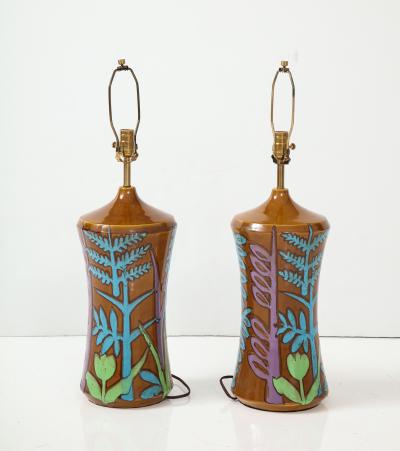 Alvino Bagni Italian Ceramic Lamps Alvino Bagni Bitossi