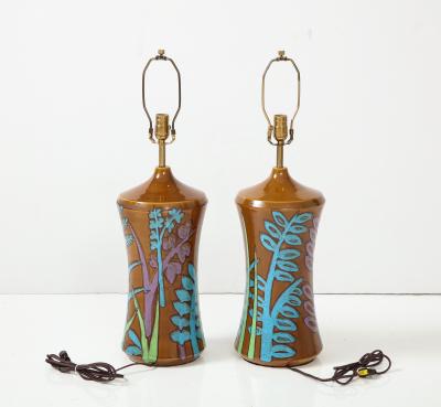 Alvino Bagni Italian Ceramic Lamps Alvino Bagni Bitossi