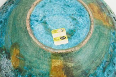 Alvino Bagni NW 46 colorful sea garden bowl by Alvino Bagni for Raymor