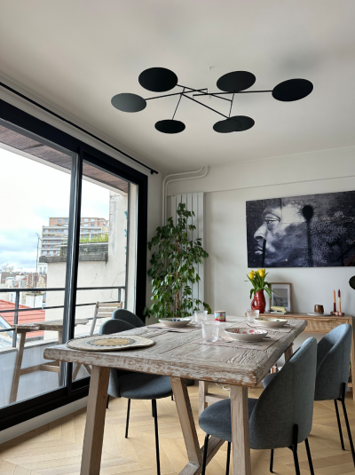 Amaury Maillet Black Serenity Abstract Sculpture 2022