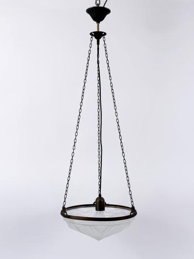 Amazing Art Deco Design Chandelier or Pendant Lamp Germany 1970s