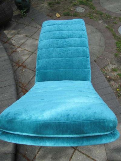 Amazing Chrome Chaise Longue for Brayton International