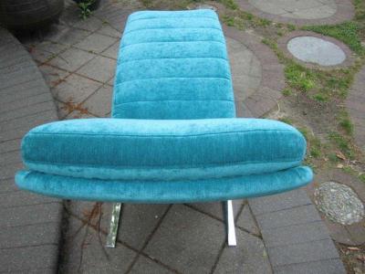 Amazing Chrome Chaise Longue for Brayton International