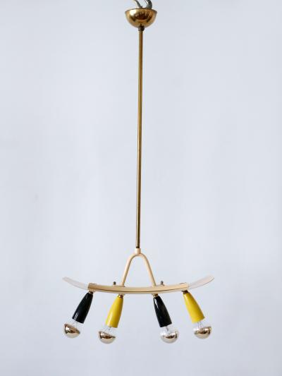 Amazing Exceptional Mid Century Modern Sputnik Pendant Lamp Germany 1950s