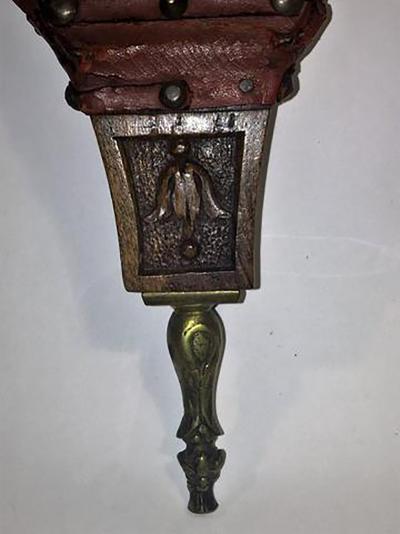 Amazing Italian Hand Carved 19th Century Fire Bellows