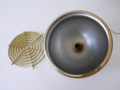Amazing Mid Century Modern Aluminium Pendant Lamp or Hanging Light Sweden 1960s