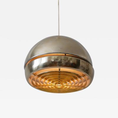 Amazing Mid Century Modern Aluminium Pendant Lamp or Hanging Light Sweden 1960s