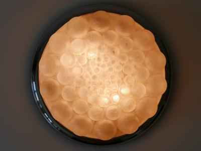 Amazing Mid Century Modern Bubble Flush Mount or Wall Light Germany 1970s