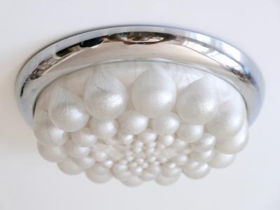 Amazing Mid Century Modern Bubble Flush Mount or Wall Light Germany 1970s