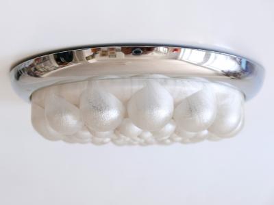 Amazing Mid Century Modern Bubble Flush Mount or Wall Light Germany 1970s