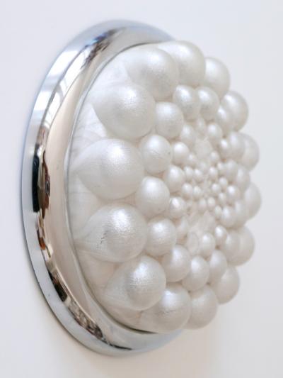 Amazing Mid Century Modern Bubble Flush Mount or Wall Light Germany 1970s