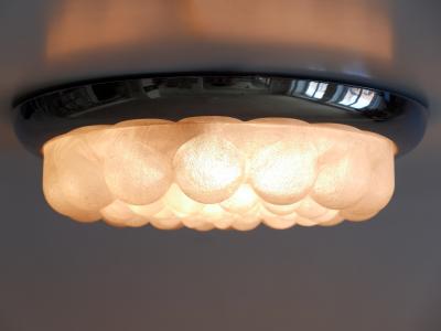 Amazing Mid Century Modern Bubble Flush Mount or Wall Light Germany 1970s