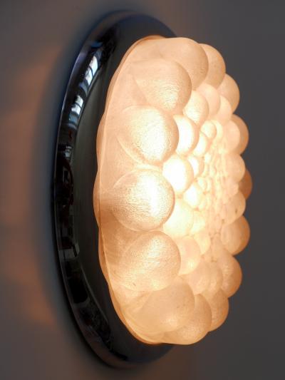 Amazing Mid Century Modern Bubble Flush Mount or Wall Light Germany 1970s