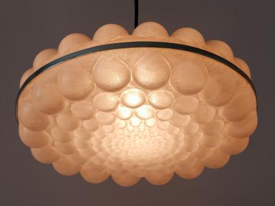 Amazing Mid Century Modern Bubble Pendant Lamps or Hanging Lights Germany 1970s