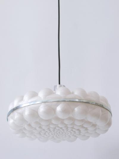 Amazing Mid Century Modern Bubble Pendant Lamps or Hanging Lights Germany 1970s