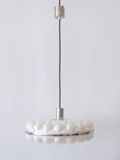 Amazing Mid Century Modern Bubble Pendant Lamps or Hanging Lights Germany 1970s