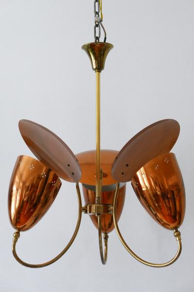 Amazing Mid Century Modern Sputnik Pendant Lamp or Chandelier Germany 1950s