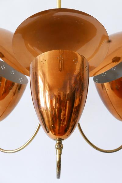 Amazing Mid Century Modern Sputnik Pendant Lamp or Chandelier Germany 1950s