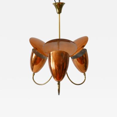 Amazing Mid Century Modern Sputnik Pendant Lamp or Chandelier Germany 1950s