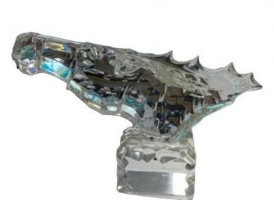 Amazing Murano Glass Horse Head by Pino Signoretto