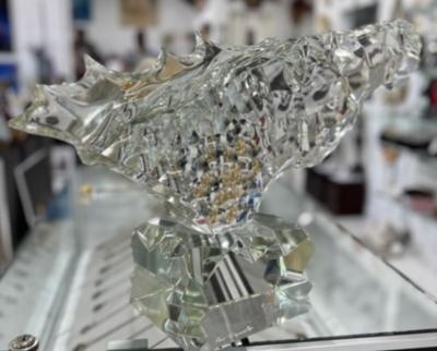 Amazing Murano Glass Horse Head by Pino Signoretto