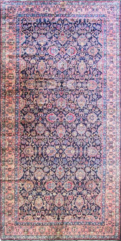 Amazing Oversize Antique Persian Kerman Carpet